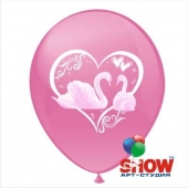 Воздушные шары с печатью "Свадебные"